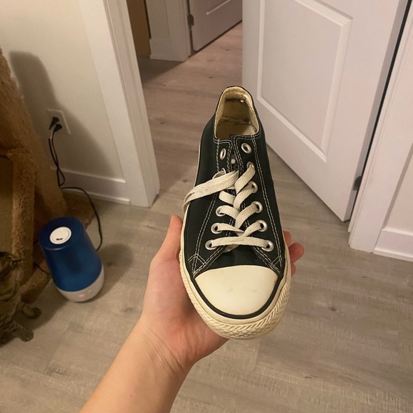 👟 Vintage Black Converse Chuck Taylor All Star Low Top (US 7.5 women’s/Eur38)👟 - Picture 2 of 8
